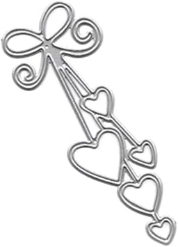 Heart Metal Cutting Dies Stencil DIY Scrapbooking Album Stamp Paper Card Embossing Paper Dies for Card Making