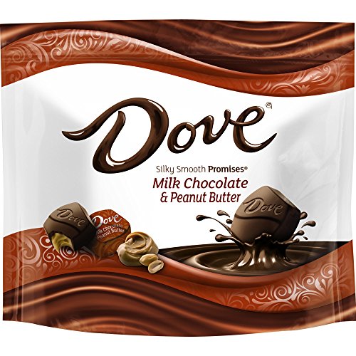 Dove Promises Peanut Butter and Milk Chocolate Candy Bag, 7.61 Oz