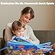 KOGMOW Busy Board Montessori Spielzeug ab 1 2 3 Jahre, 3D Meeres Thema Quiet Book für Frühe Bildung, Förderung Feinmotorik, Activity Board Reise Auto Flugzeug, Geschenk Jungen Mädchen
