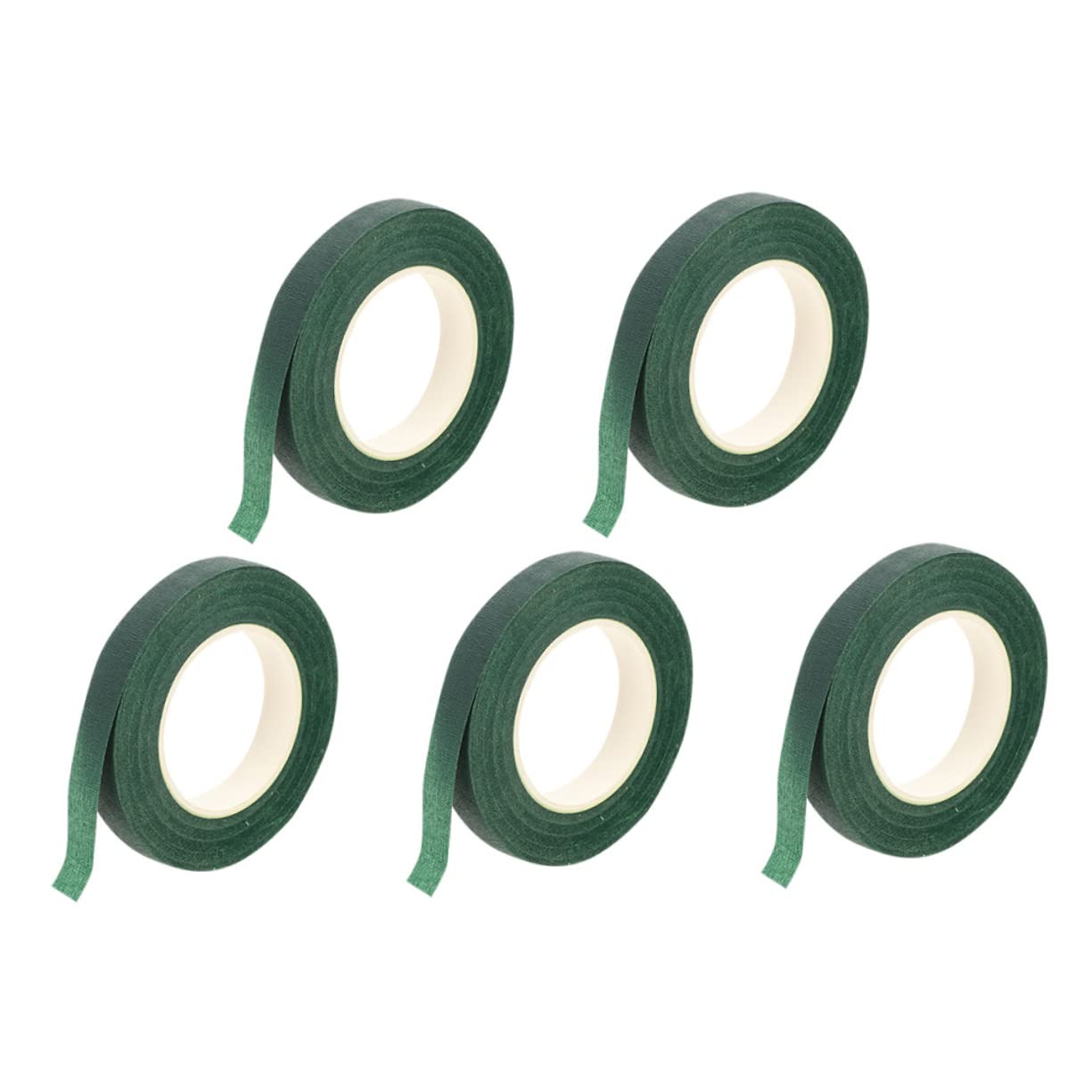 5rolls Green Floral Stem Wrapping Tape Florist Tape Flower Arrangement Supplies Craft Flowers