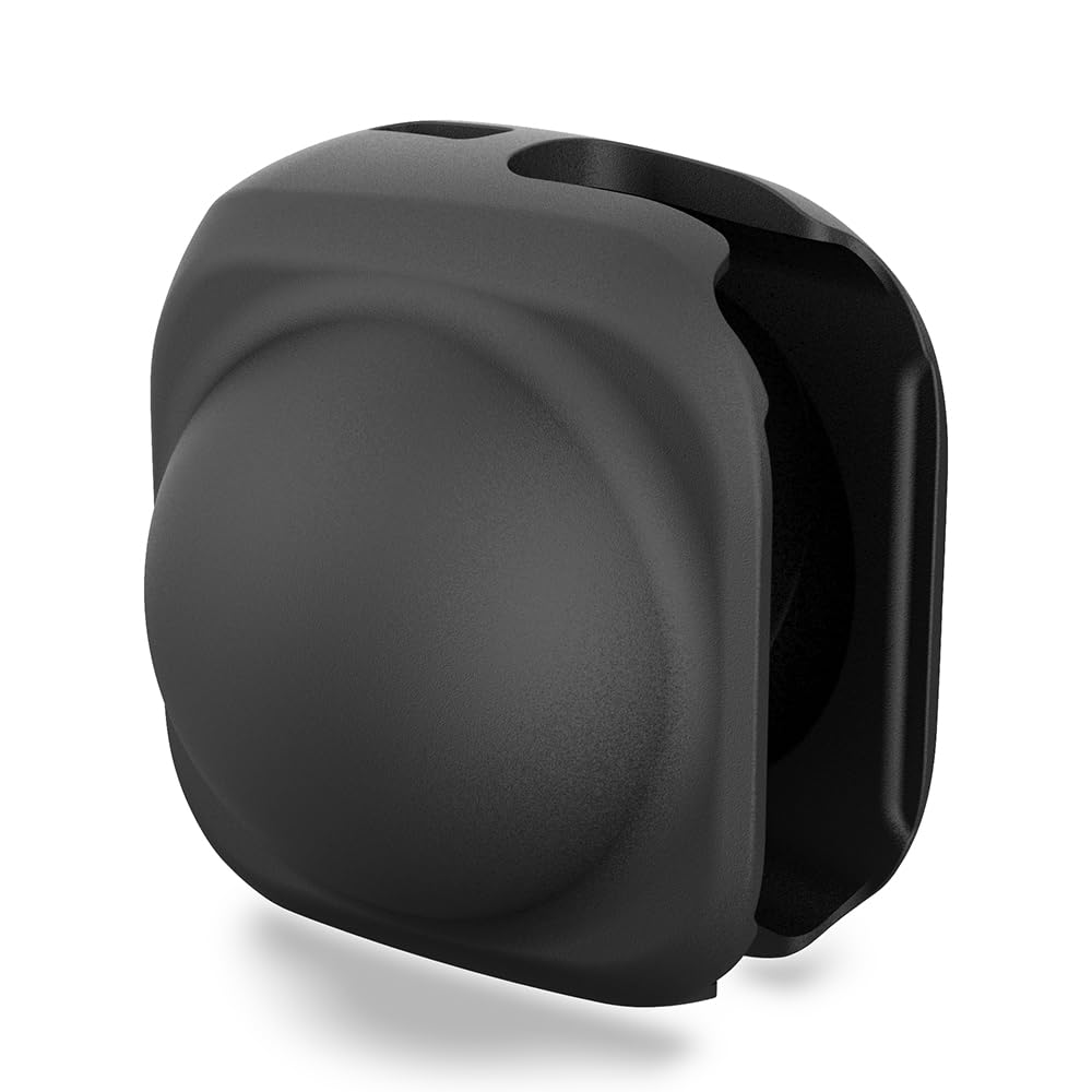 Generic Protective Case for Insta360X4 Silicone Body Protective Case Lens Cover Lens Cap for Insta360 X4 Shockproof Anti-Scratch Protection Frame Sports Camera Protective Kit (Lens Cap)