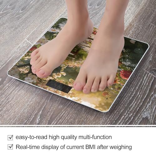 Báscula Digital de Baño con Pantalla LED Clara y Vidrio Templado miniatura 5