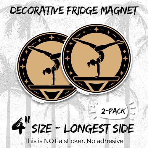 Imanes decorativos deportivos vinilo 2 pack 4 pulgadas miniatura 2