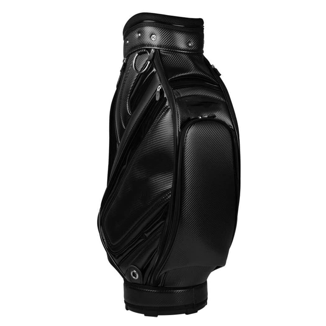 Golfschlägertasche for Herren, wasserdichte PU-Golf-Standtasche, leichte Golfschläger-Tragetaschen, Golfausrüstung for die Driving Range