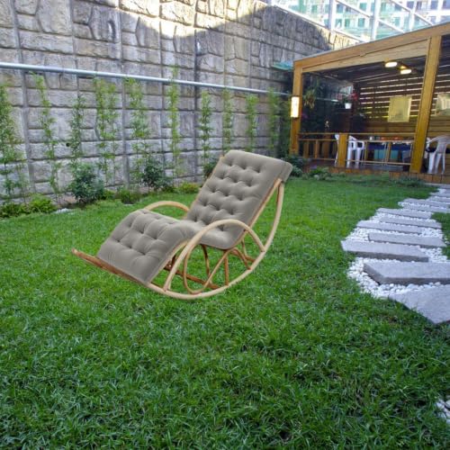 Cojín suave para silla de terraza mecedoras y sofás acolchados 8