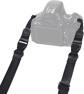 NovelGoal Photography Slanting Cross Adjustable Universal Shoulder Strap Quick Release Decompression Camera Shoulder Strap Two-Way Adjustable Length Suitable for SLR Micro Single