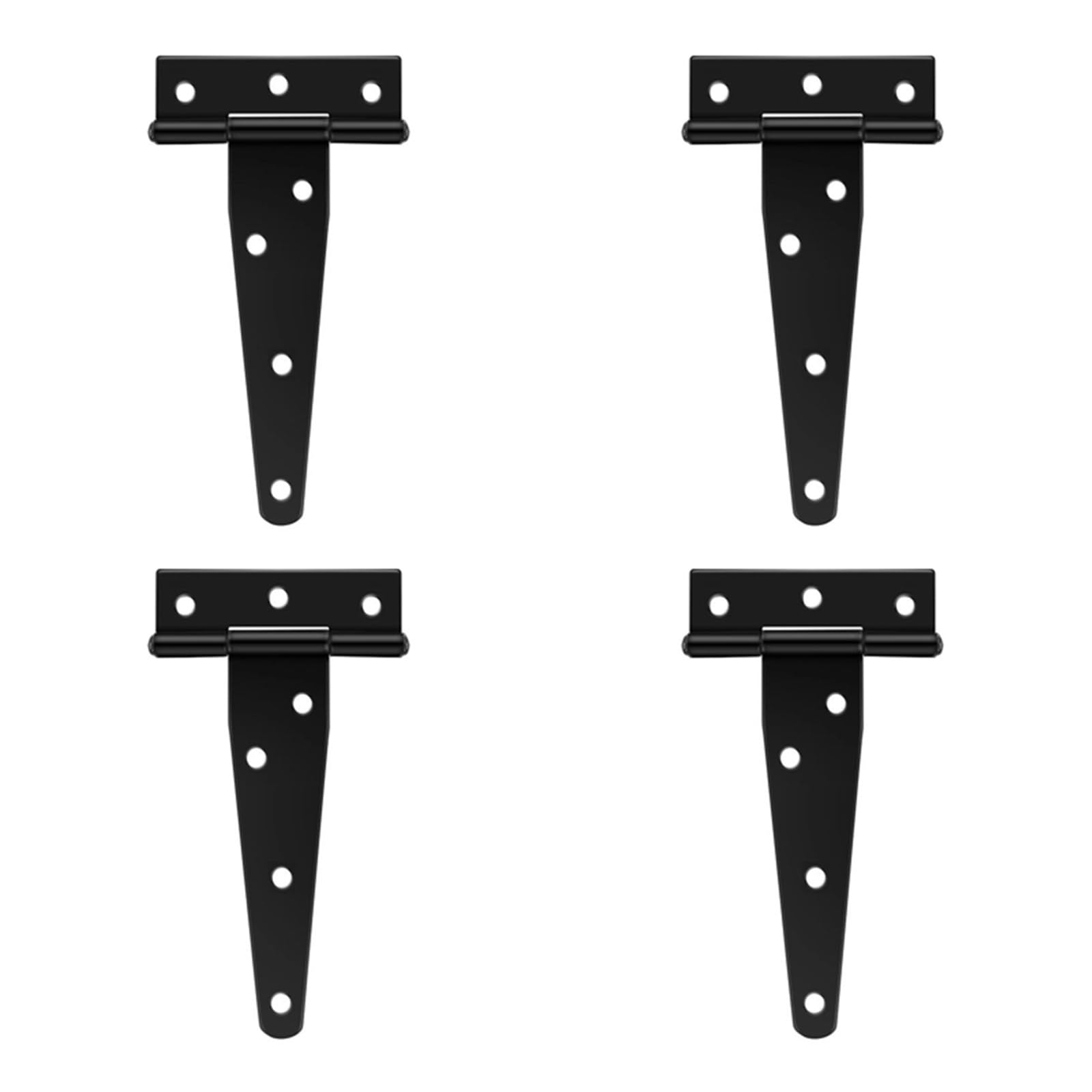 4pcs T-Hinge Retro Zinc Alloy Hinged Cabinet Wooden Ornament Box Connector Accessories(A3)