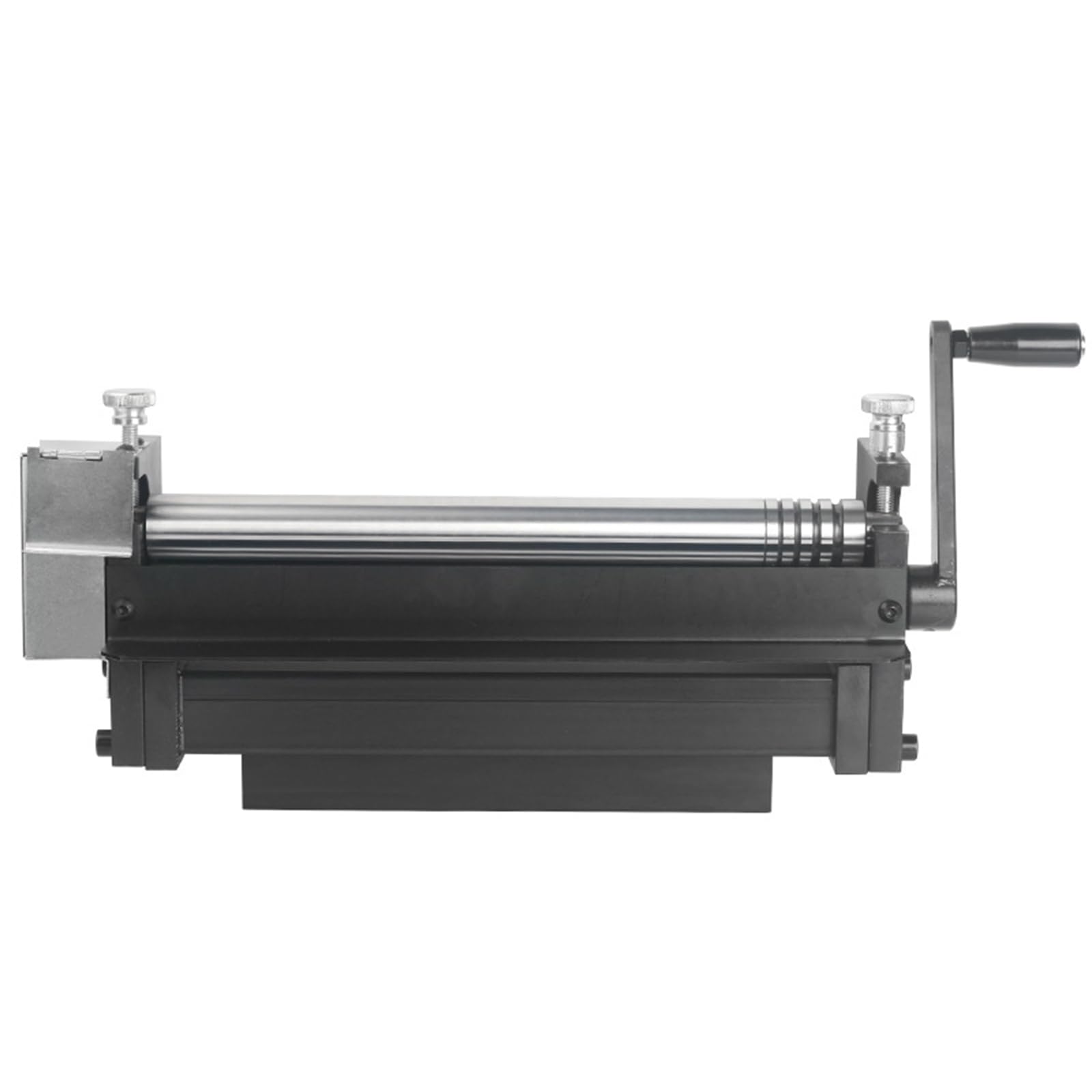 Cette cintreuse Manuelle de tôles, Outil de cintrage à Rouleaux, cintreuse de tôles, Rayon réglable, Largeur maximale 320 mm