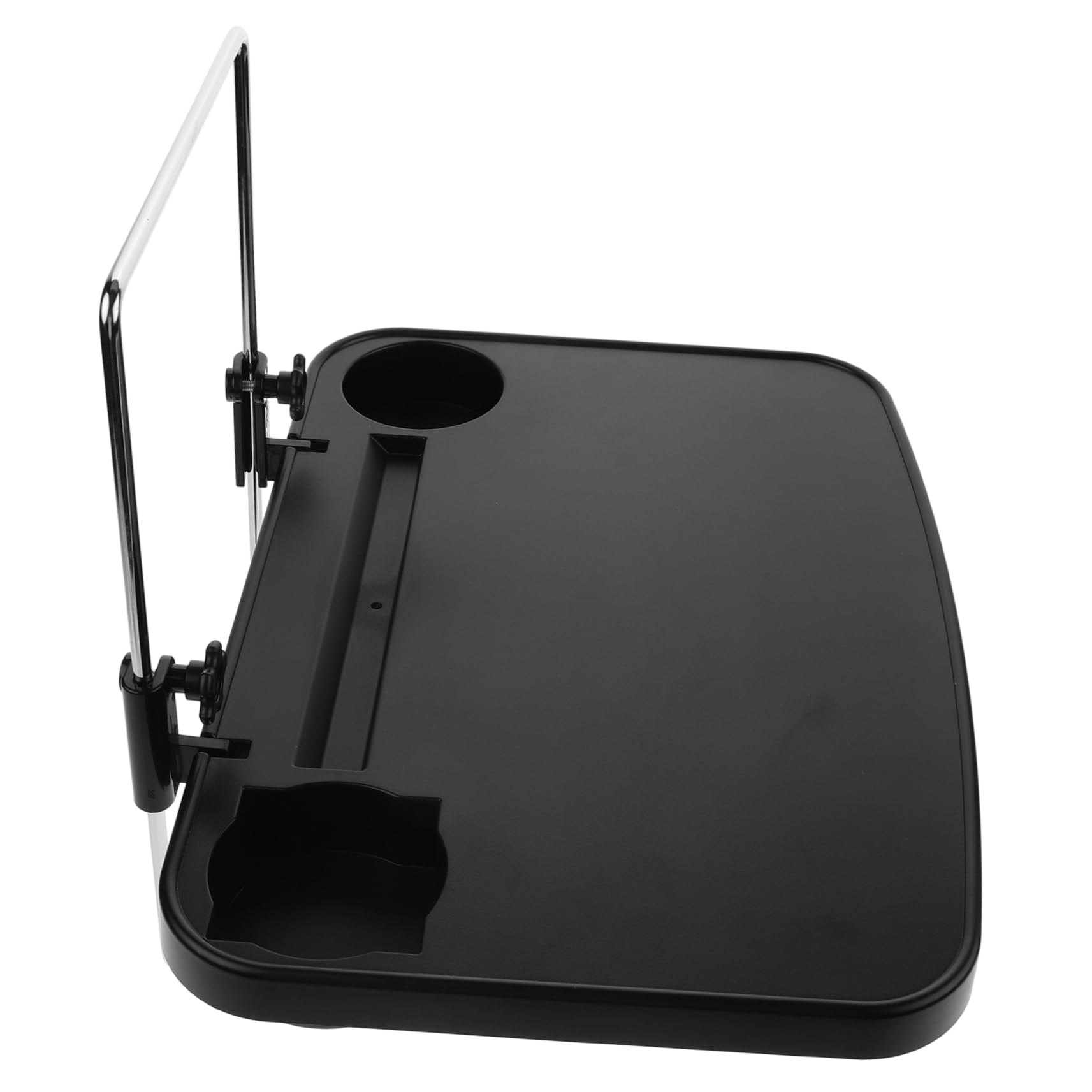 Cabilock Bandeja Portavasos para Coche Plegable de Mesa Pequeña para Coche Organizador para Asiento Trasero Portavasos Soporte Tazas