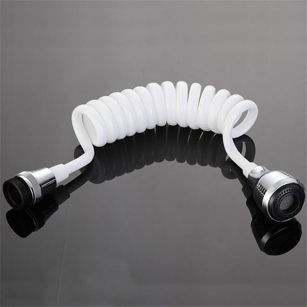 Mousseur robinet cuisine économie d'eau et adaptateur évier avec rallonge flexible longue