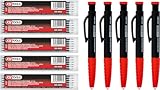 KS Tools 300.0800 2in1 Druckbleistift und Tieflochmarker-Satz, 8-tlg, 5er Pack