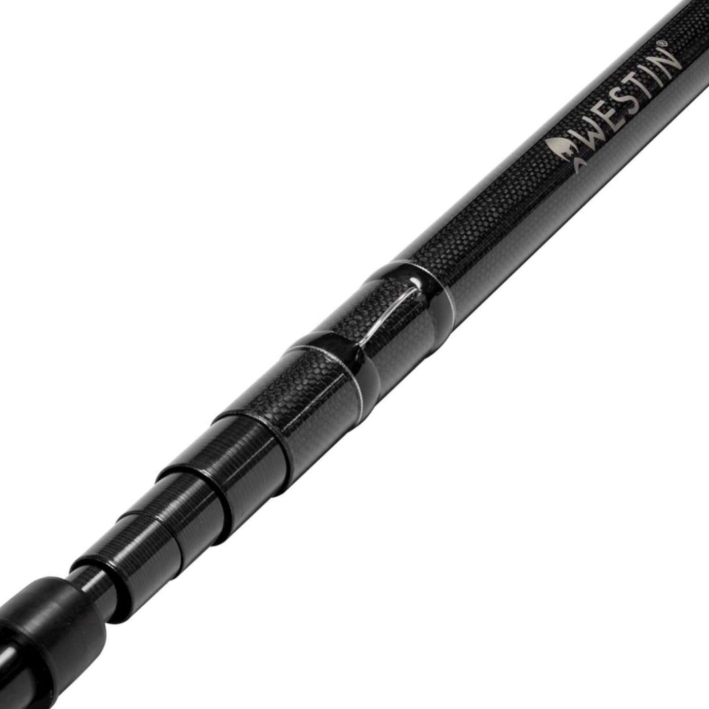 Westin W6 C&R Telescopic Landing Net 3m 38x45x50cm - Kescher zum Raubfischangeln, Raubfischkescher zum Spinnfischen