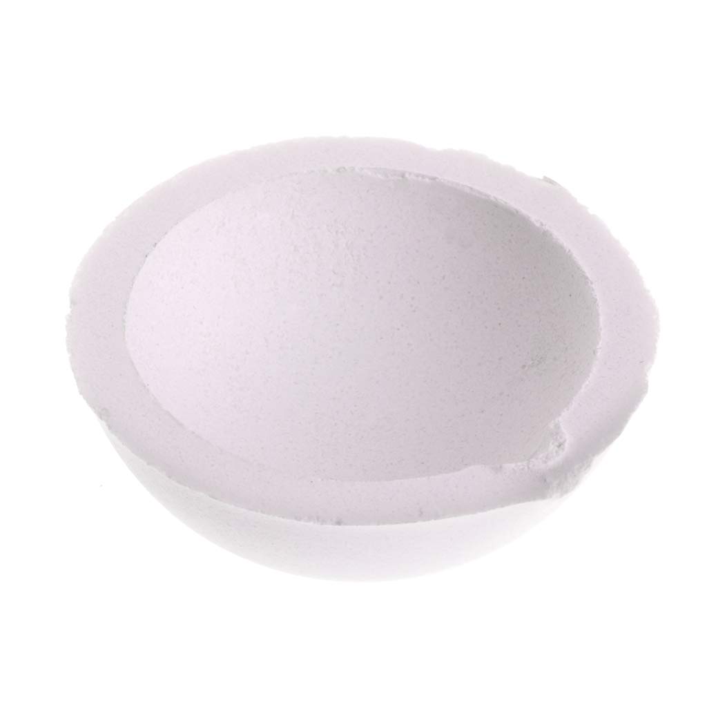 Ankexin 100 Grams Ceramic Melting Crucibles Quartz Bowls for Platinum Silver and Gold Melting Jewelry Equipment