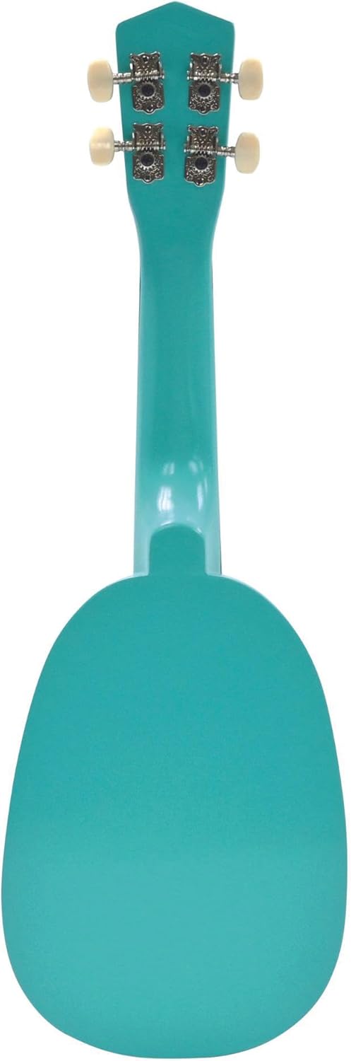 Lexibook, Disney Stitch, My First Wooden Ukulele, 4 Nylon Strings, 53 cm, Guide Included, Blue, K230D