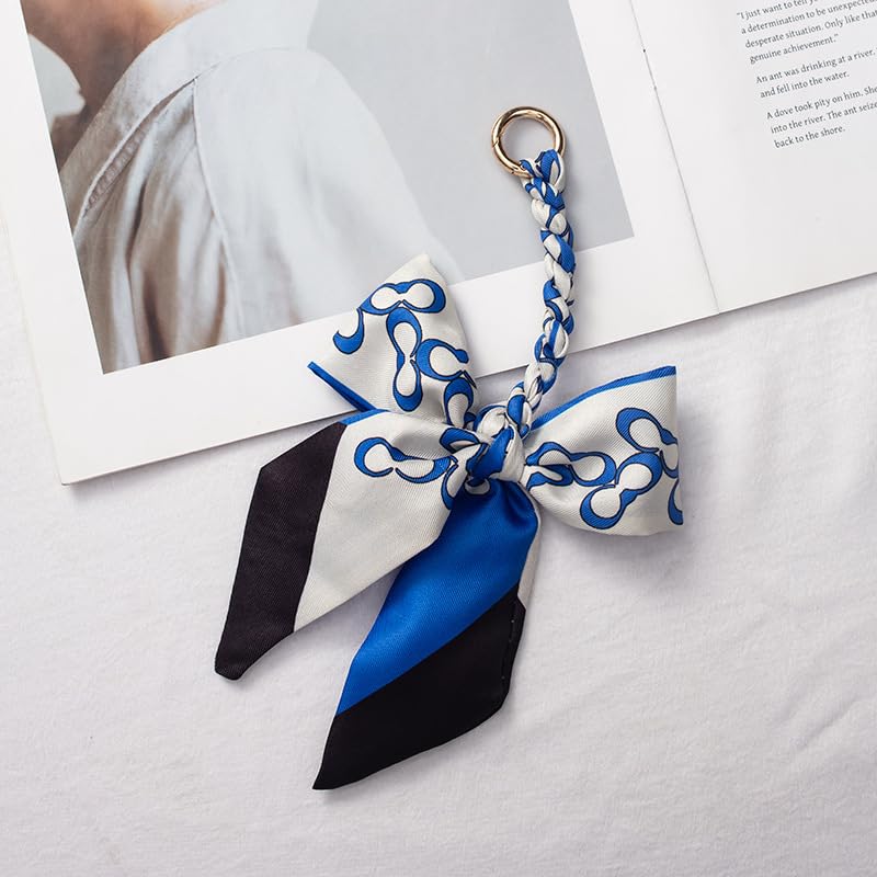 Bow Knot Keychain, for Handbags, Wallets, Car Keys, Ribbon Bow Charm, Decorative Bowknot, Keyring Bag Charm Pendant