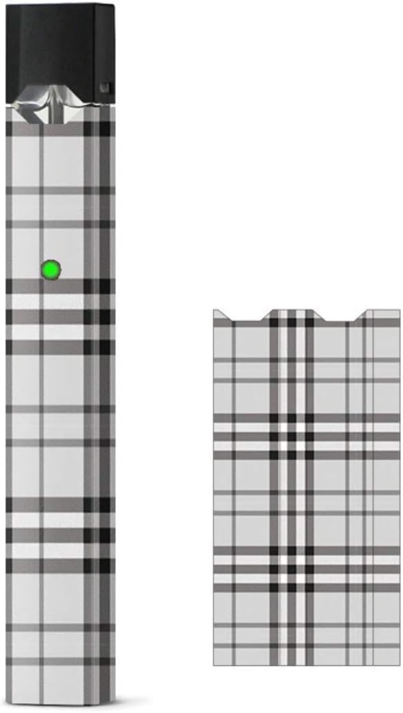 JUUL Skin Wrap – JUUL Compatible Skin Wrap Sticker - Device Not Included - 360° Protection – Easy Installation (Black Stripes)