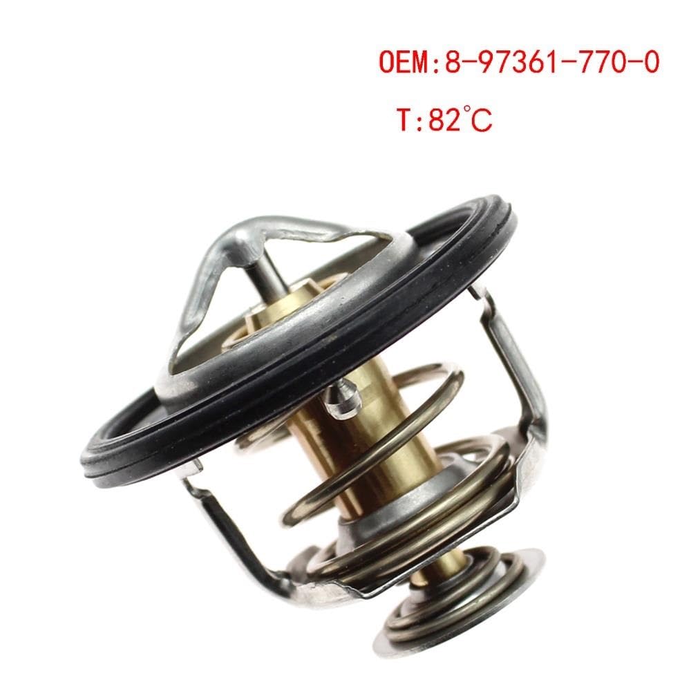 Obudowa termostatu z czujnikiem 8973617700 4294280 1338074 94214962 Pasuje do termostatu płynu chłodzącego silnika ciężarówki Isuzu 4JB1 4JG2 82c