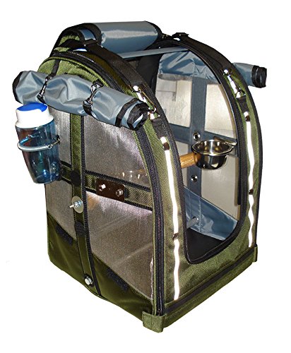 Celltei Pak-o-Bird - Olive Color with Stainless Steel mesh