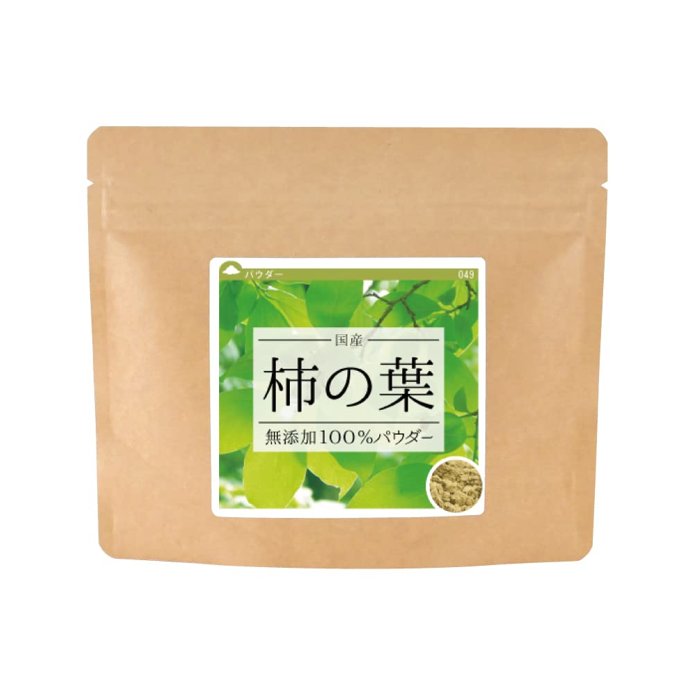 Amazon.co.jp: 健康・野草茶センター 国産 柿の葉100％ パウダー 100g