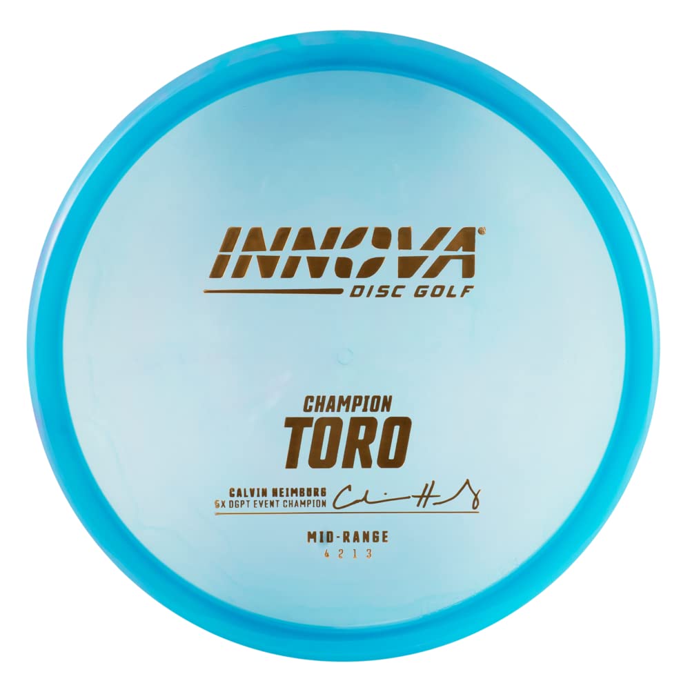 INNOVA Calvin Heimburg Champion Toro Mid-Range Golf Disc [Colors Will Vary] - 165-169g