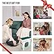 Snailax Shiatsu Fußmassagegerät mit Wärme für Plantarfasziitis Neuropathie, Fussmassagegerät mit tiefen Kneten Kompression Vibration, Fußwärmer für Home Office Use, Geschenke