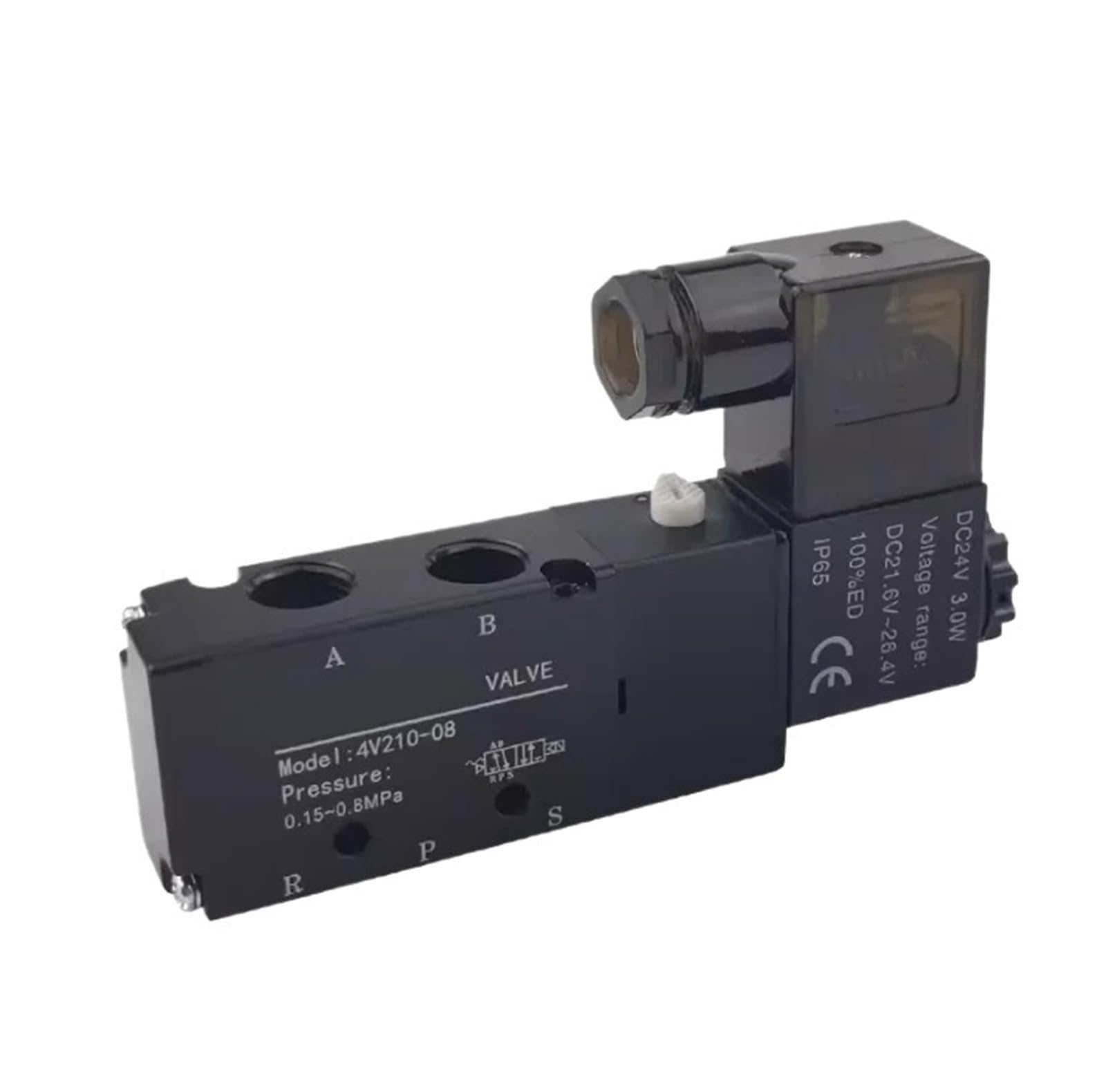 Electrovanne 4V310-10 à filetage 3/8 pour vérins industriels lourds