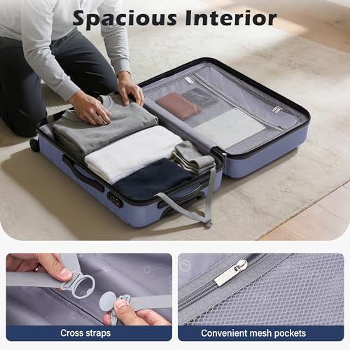 Coolife Medium Checked Luggage