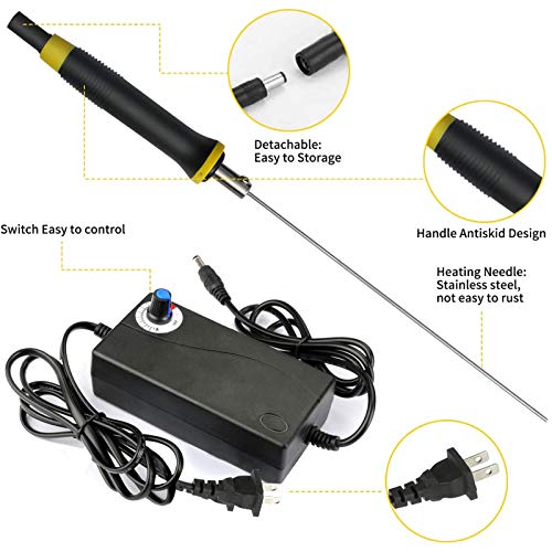 Schaumschneider Hot Knife Elektrisches Styropor-Schneidestift-Werkzeug 100-240V 36W Heißdraht-Schaumschneidemaschine Hot Pen 15CM 662 (Langzeiterhitzung kontinuierlich für 8 Stunden) - Image 5