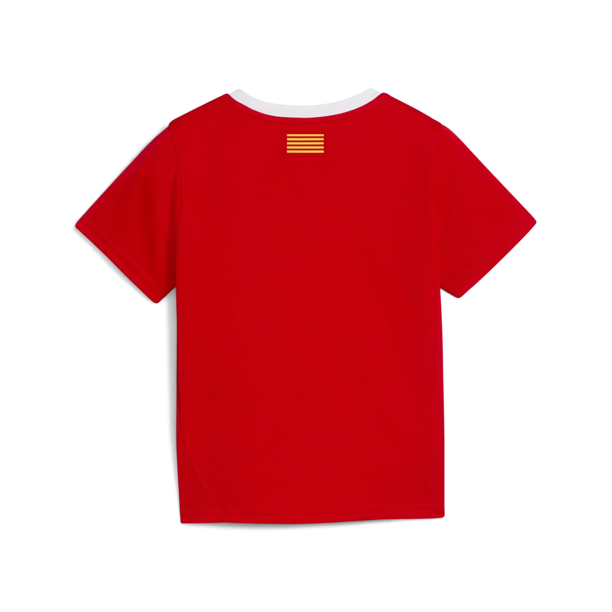 PUMA Minikit Girona FC 1.ª equipación 25/26 Niños 104, White Red