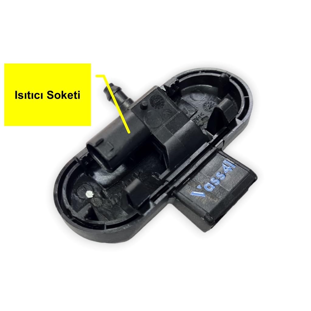 Isıtmalı Sol Ön Cam Fiskiye Memesi 8J0955987G VW Passat CC ile uyumlu 2009-2012