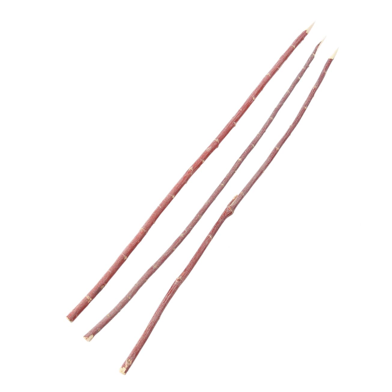 HEMOTON Grill Accessories 100pcs BBQ Forks Wooden Skewers for Grilling Family BBQ Tool