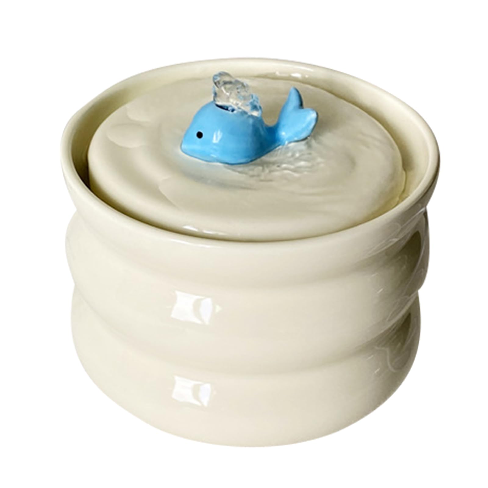 Fontaine pour Animaux de Compagnie, Fontaine pour Chats, Distributeur | d'eau pour chiens - filtrage à faible bruit et à 3 couches, distributeur d'eau pour animaux domestiques silencieux pour chien