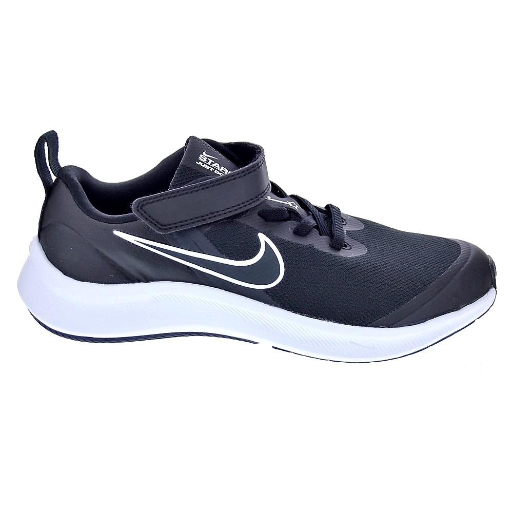NIKE Unisex Kid's Sneaker, Black Grey Dark Smoke Grey Dark Smoke, 33 EU
