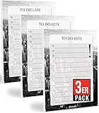 ⭐ VERGESSEN WAR GESTERN - Mit dem Set bist du für lange Zeit ausgestattet und behältst den Überblick. Bringe mit den praktischen To Do Blöcken Struktur in deinen Alltag, um so die Zeit für wirklich wichtige Dinge im Leben zu nutzen.