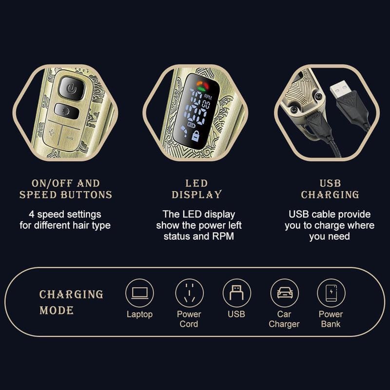 VGR V-643 Charging modes and battery specifications