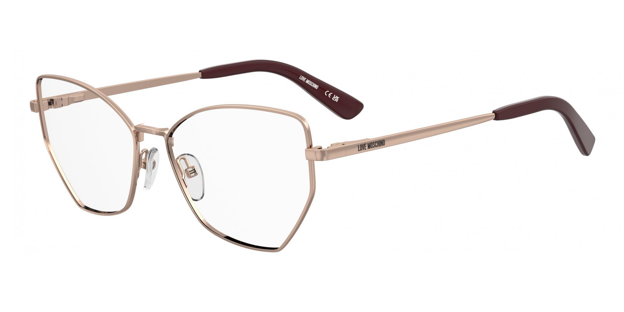 Okulary Vista Moschino Love MOL694 Gold Copper 56/15/131.7 damskie