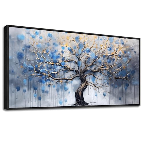 MHARTK66 Artística Bosque Marcos Cuadros Decoracion Salon Moderno 60x120 cm