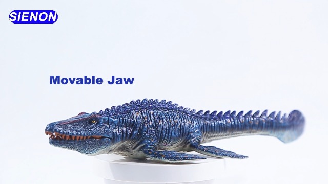 Srliya Figure di Dinosauri Realistici Modello di Dinosauro Mosasaurus Giocattoli di Dinosauro Perfetti per la Decorazione del Collezionista (Come mostrato