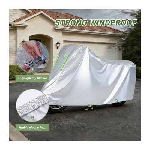 Housse de Moto imperméable pour BMW K1200LT|Housse Protection extérieure Moto(Garage)—Toutes Saisons,imperméable et Anti-poussière pour Garder Votre Moto Propre – vue 3