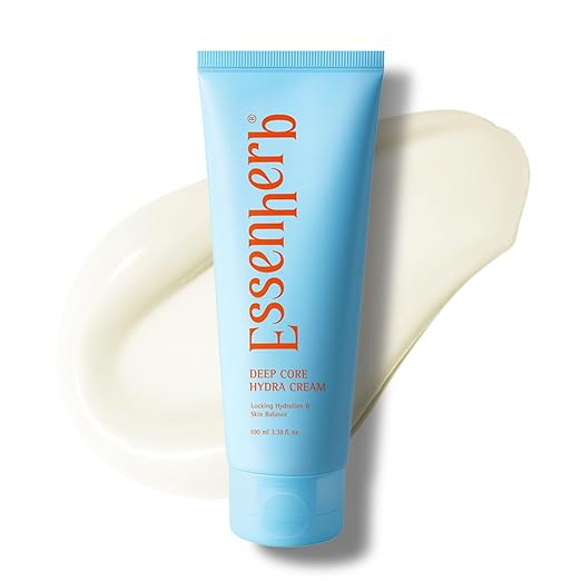 Deep Core Hydra Cream – Korean Skincare Face Moisturizer with Hyaluronic Acid, Ceramide & Botanical Blend – Layered Hydration Cream for Dry and Dehydrated Skin – 3.38 fl oz (100ml)