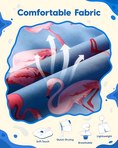 image for maamgic Boys Swim Trunks Toddler Swim Shorts Little Boys Bathing Suit 