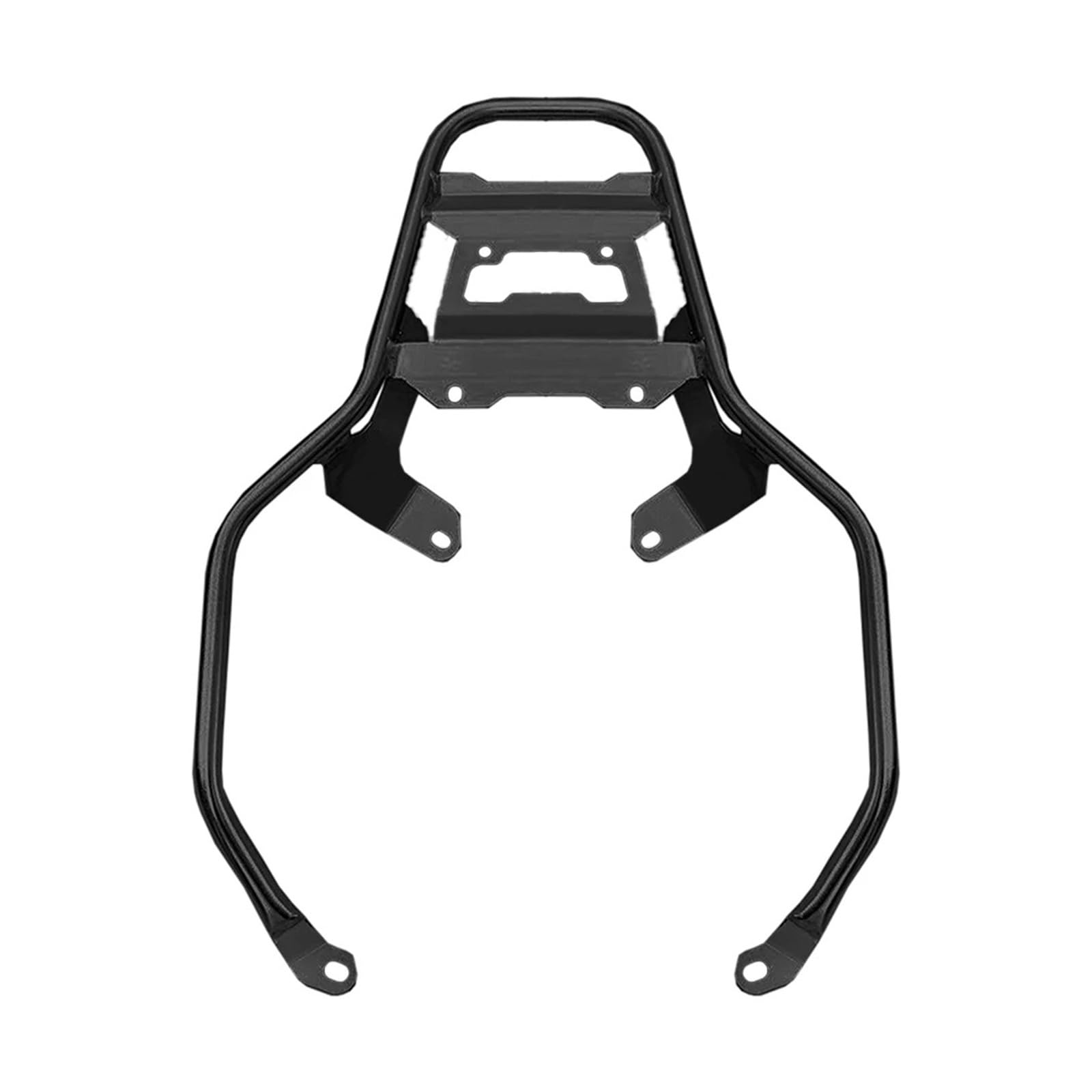 Tylny regał na bagażnik motocyklowy Pasuje Do Kawasaki Pasuje Do Versys 650 2010-2014 Bagażnik Motocyklowy Stojak Na Walizkę Bagażową(Black Top Rack)