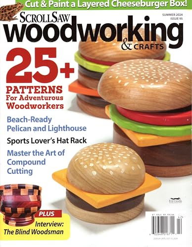 Generic Scrollsaw Scrollsaw Woodworking & Crafts Magazine Summer 2024 cover