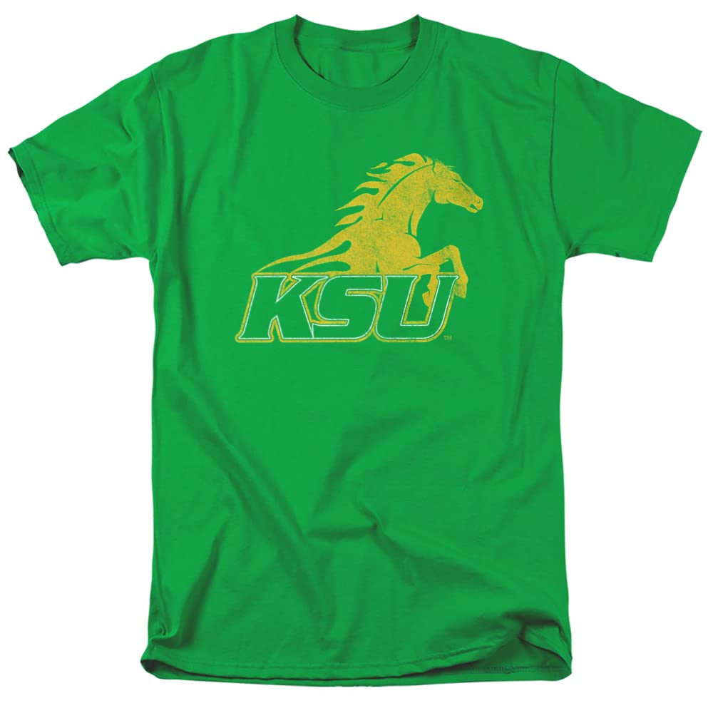 LOGOVISION Official Collegiate Distressed Primary Logo Adult T-Shirt Collection — view 56