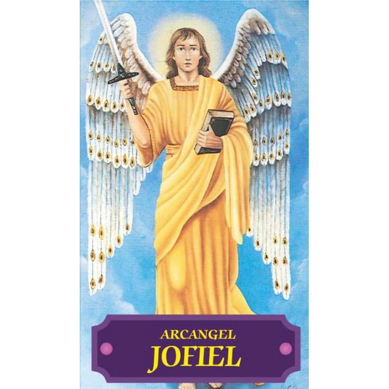Mundo De Brujas Estampa Religiosa ARCANGEL JOFIEL, Religion/Religious Card