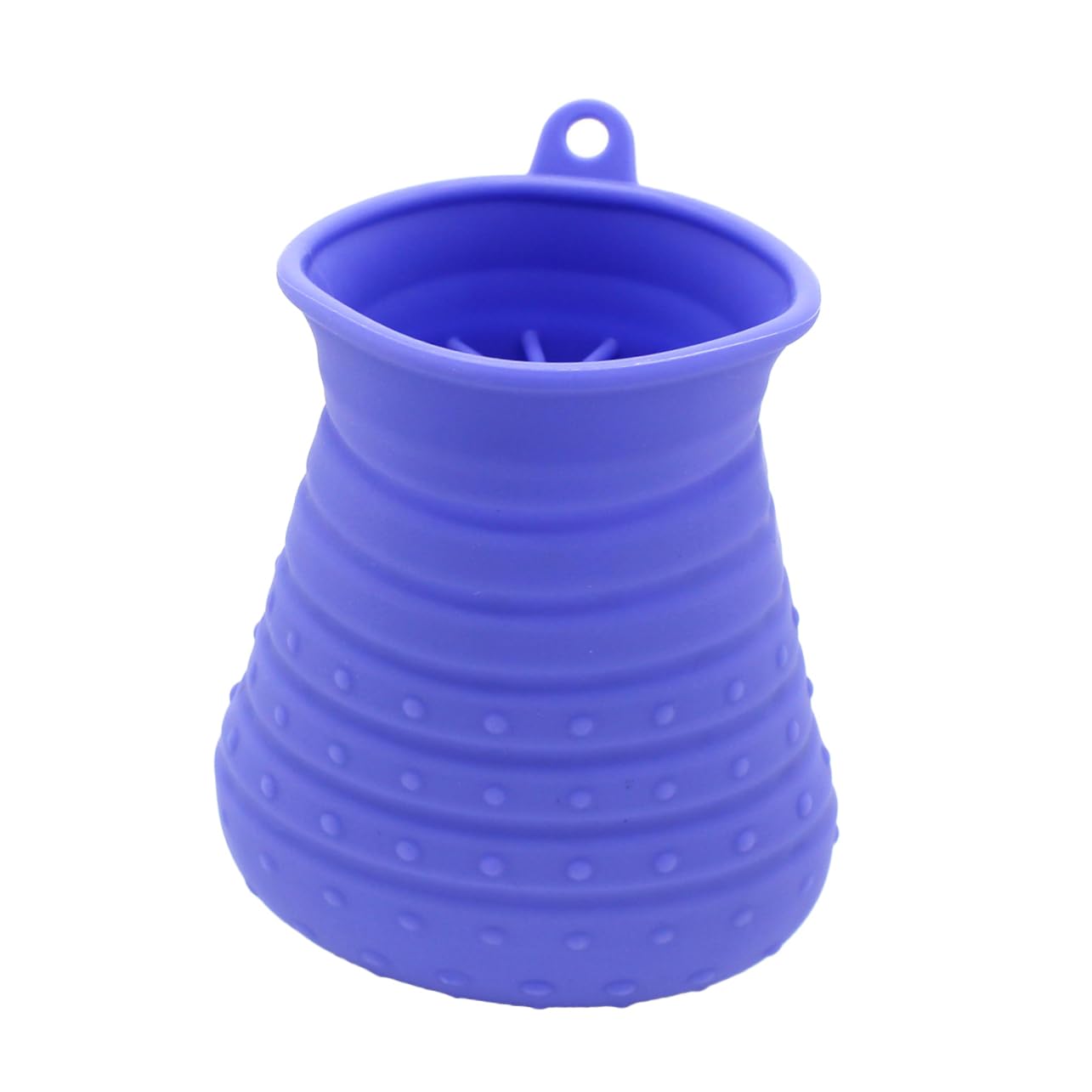 FRCOLORPuppy Paw Cleaner Dog Paw Washer Dog Feet Cleaner Dog Paw Brush Paw Washer Cup Dog Paw Cleaner Paw Cleaning Brush Paw Cleaner Cup Paw Cleaner Plunger Dual Purpose Purple