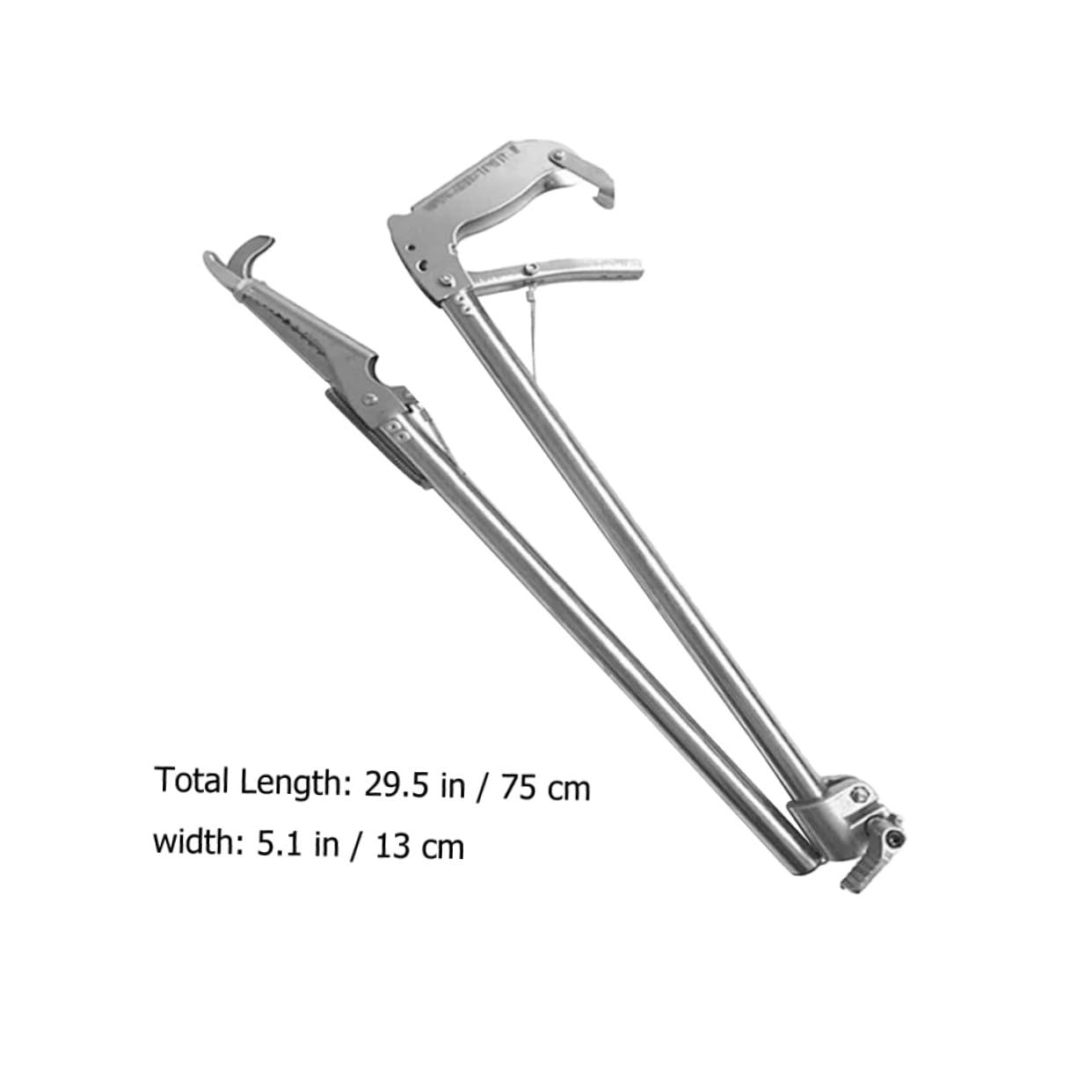 Pinza Per Anguille in Acciaio Inossidabile Antiscivolo Spessa, Clip Multifunzione Per Barbecue, Utensile Leggero Portatile Per Cucina e Pesca All’aperto