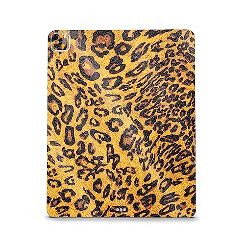 Image of MightySkins Carbon Fiber Skin Compatible with Apple iPad Pro 12.9 inch M2 6th Gen (2022) Full Wrap Kit - Cheetah Girl | Protective, Durable Textured Carbon Fiber Finish | Easy to Apply | Made in The USA