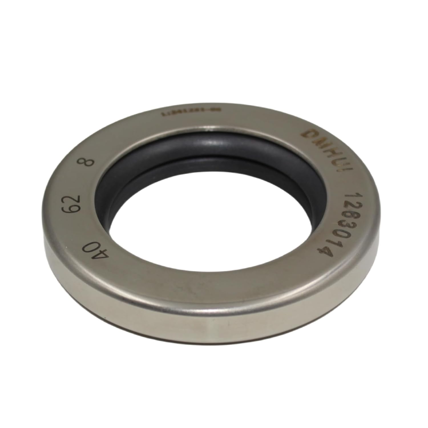Shaft Seals Oil Seal 40 x 62 x 8 mm B2PT PTFE Double Lip, Stainless Steel High-Pressure Hydraulic Seals, for Industrial Pumps, Screw Air Compressor Rotary Shaft 40-62-8