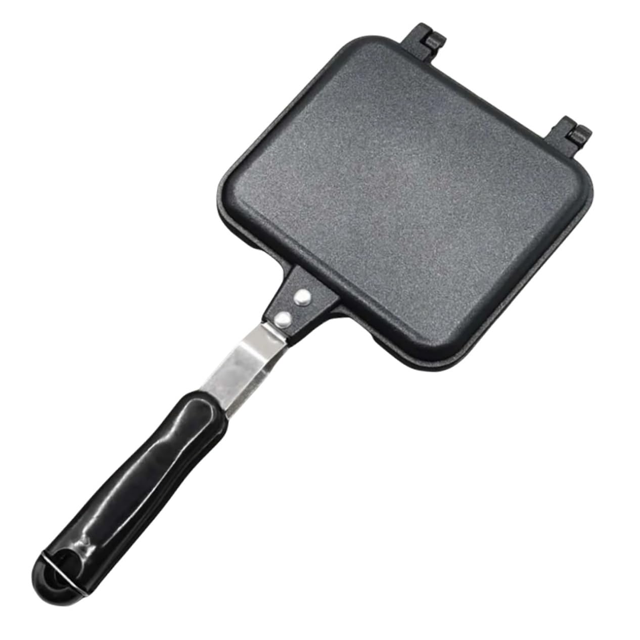 BIUDECO Breakfast Sandwich Maker Non Stick Frying Pan for Toast Double Sided Cooking Tool for Eggs and Sandwiches for Home and Camping Use